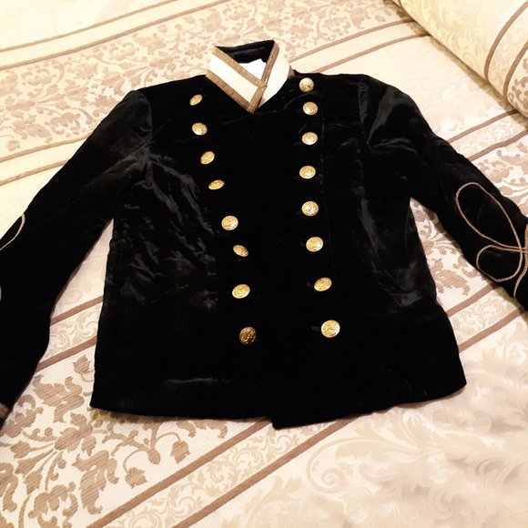 Denim & Supply Black Velvet Jacket NWT Sz M SOLD - Picture 10 of 16